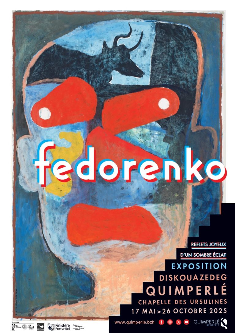 Nicolas Fédorenko, "reflets joyeux d'un sombre éclat" at Quimperlé