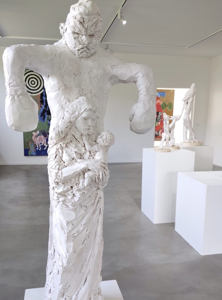 Boxeur à la Vierge