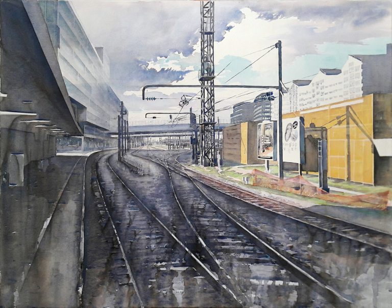La gare de Pont Cardinet